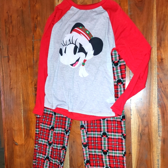 Disney Intimates & Sleepwear Womens Disney Minnie Mouse Christmas